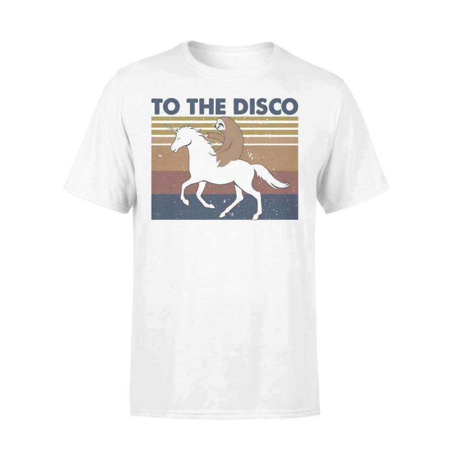 Horse And Sloth To The Disco Vintage T-Shirt