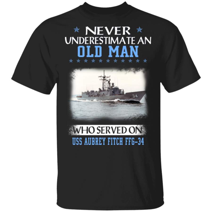 USS Aubrey Fitch FFG-34 Veterans Day Christmas Gift T-Shirt