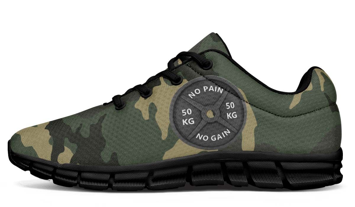 Camo Weights50Kg Breathable Sneakers Custom Shoes V202