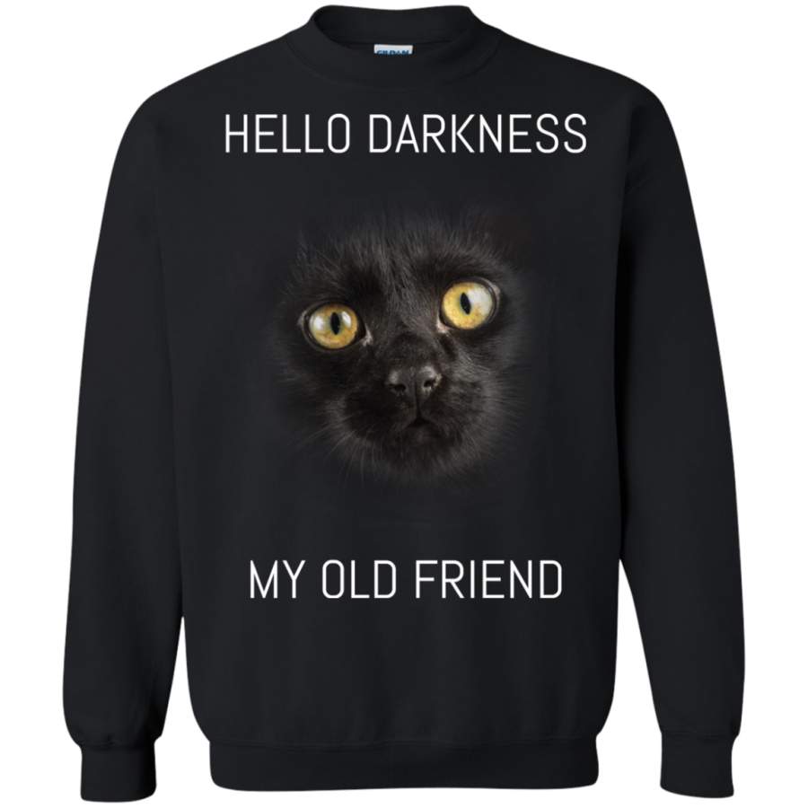 AGR Cat hello darkness my old friend Sweatshirt