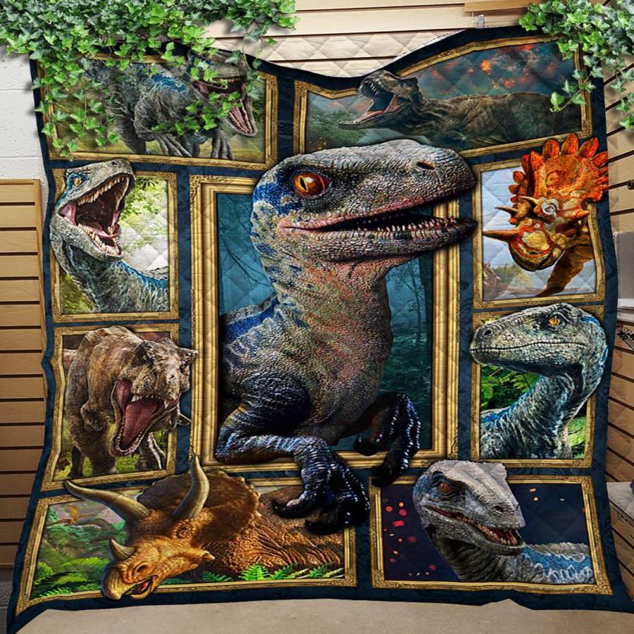 Custom Blanket 3D Dinosaur Quilt Blanket – Quilt Blanket