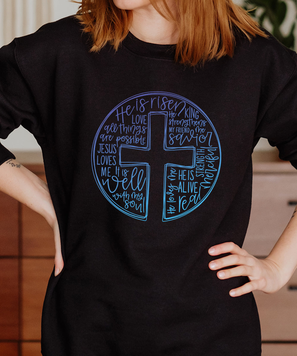 Circle Cross Sweatshirt