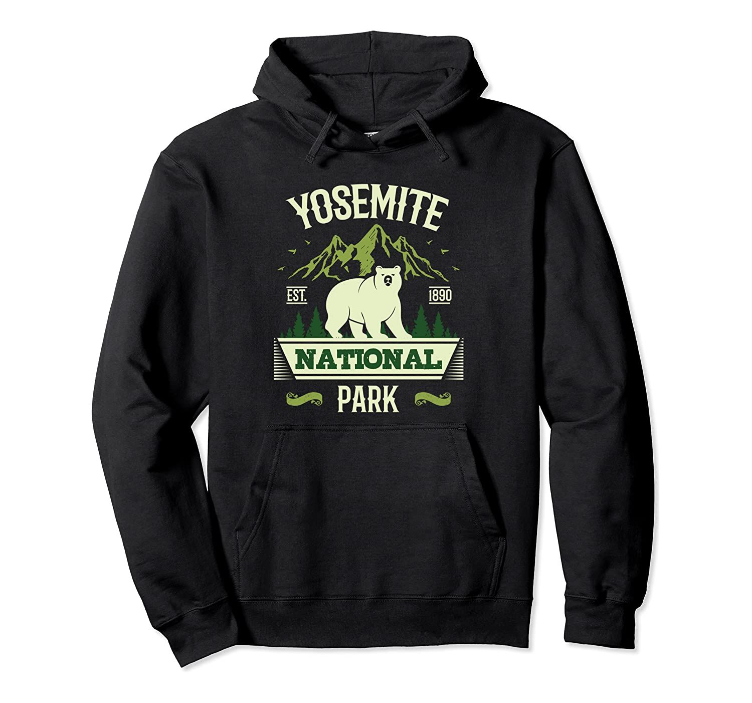 Yosemite National Park Vintage Gift Pullover Hoodie T-Shirt, Sweatshirt, Tank Top