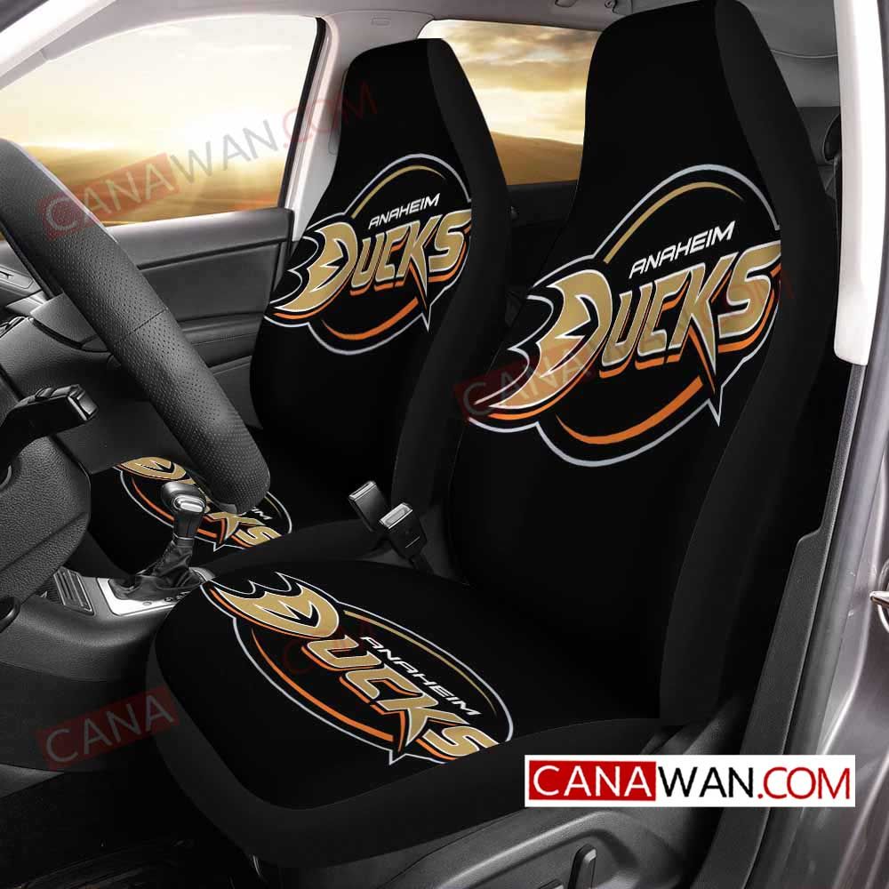 Anaheim Ducks Logo Art Style19 3D Customized Personalized Car Seat Cover