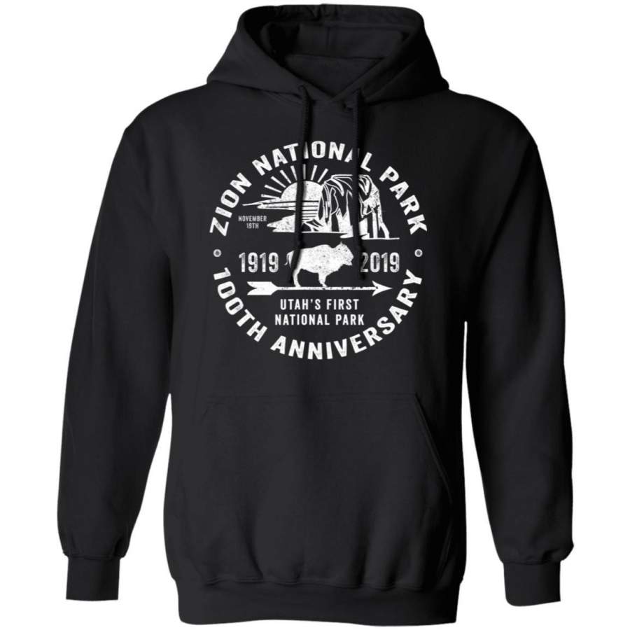 Zion National Park Centennial 100 Year Celebration Souvenir Hoodie