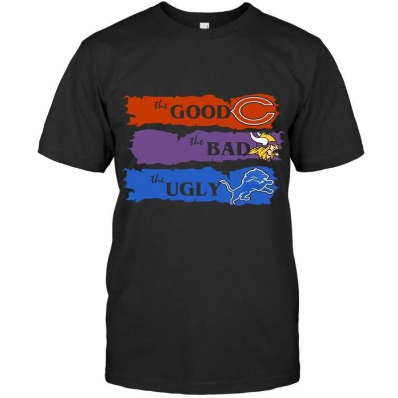 Chicago Bears The Good The Bad The Ugly Fan T Shirt – Gearpenguin.com