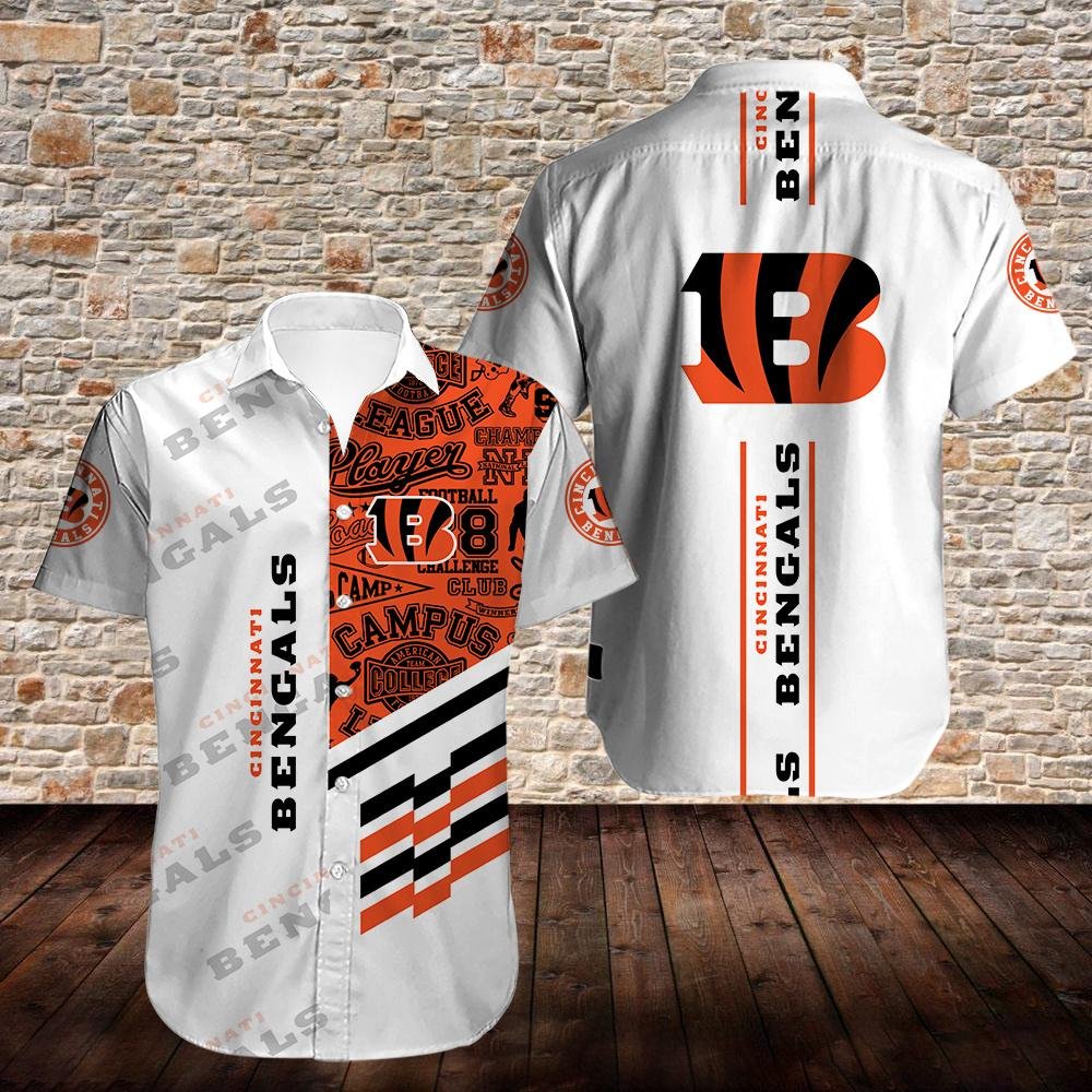 Cincinnati Bengals Hawaiian Aloha Shirt For Awesome Fans