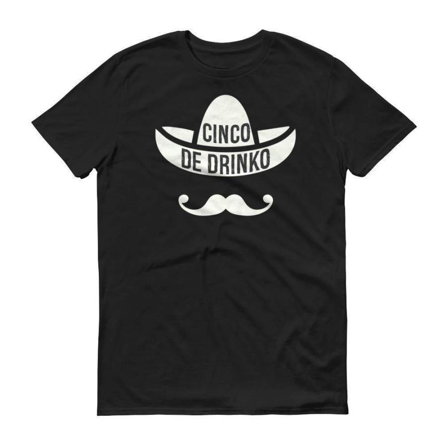 Cinco De Drinko tshirt Drinking shirt for cinco de mayo Tequila Shirt