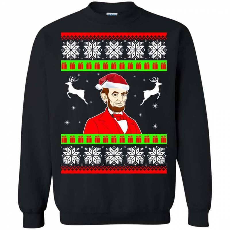 Abraham Lincoln Ugly Christmas Sweater