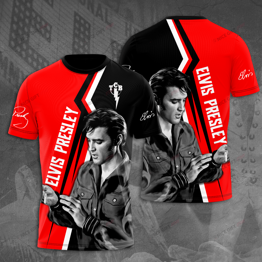 Elvis Presley 3D T-Shirt 3Ts-J4L6