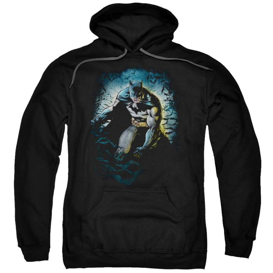 Batman – Bat Cave Adult Pull Over Hoodie