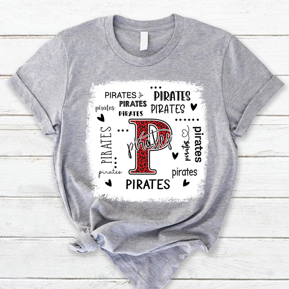 Pirates Leopard T-Shirt Teacher Appreciation Gift Vr2 Ph99 Nh00