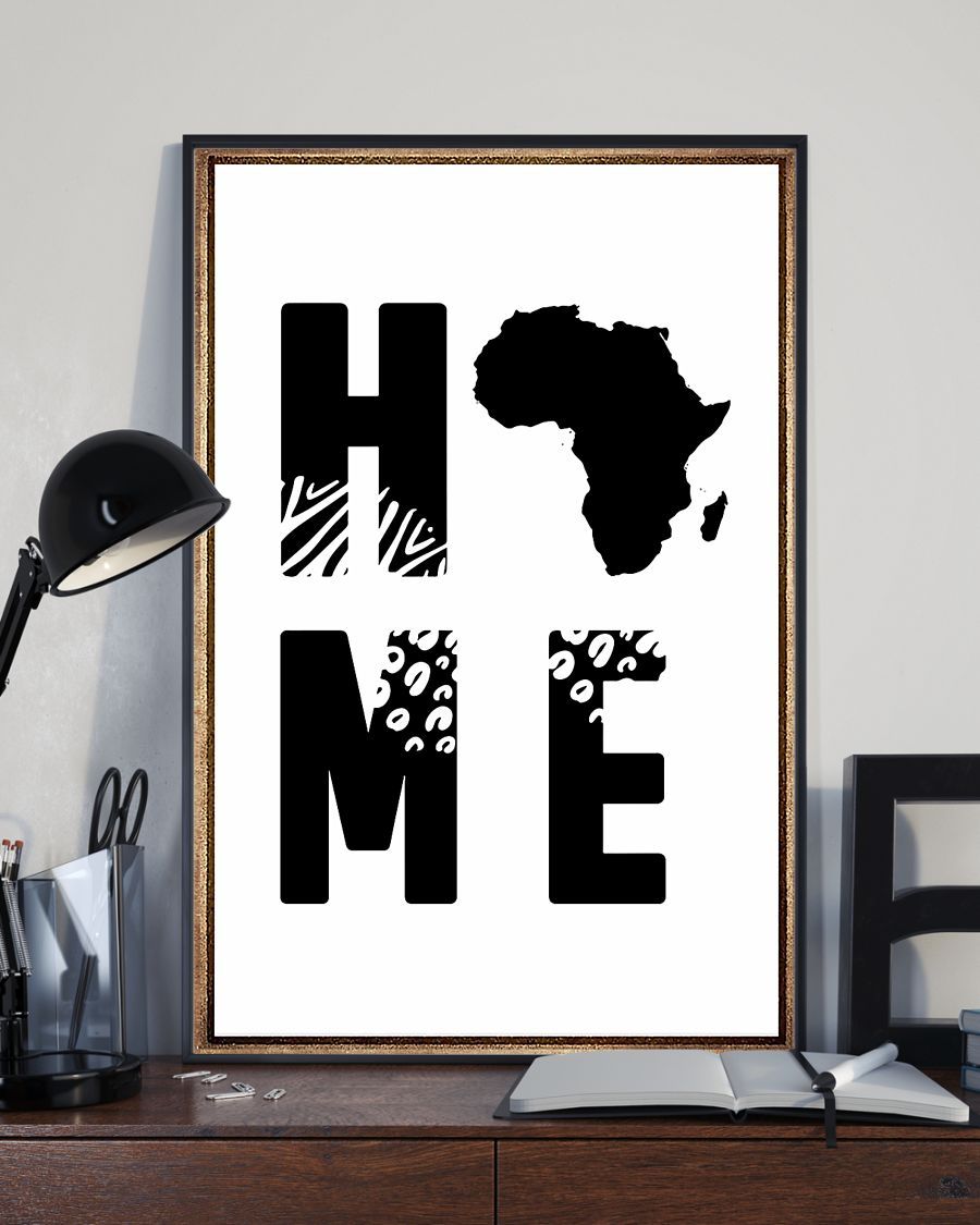 African – Black Art – Africa Home Vertical Canvas And Poster | Wall Decor Visual Art