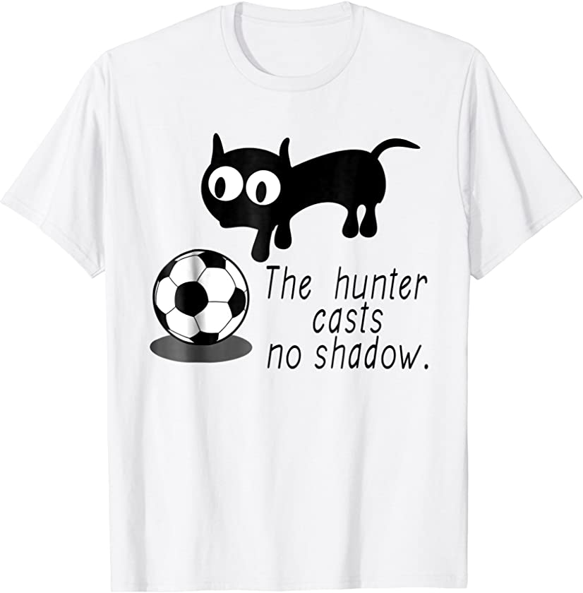 Cute Kitten Cat Hunting Soccer Ball t-shirt