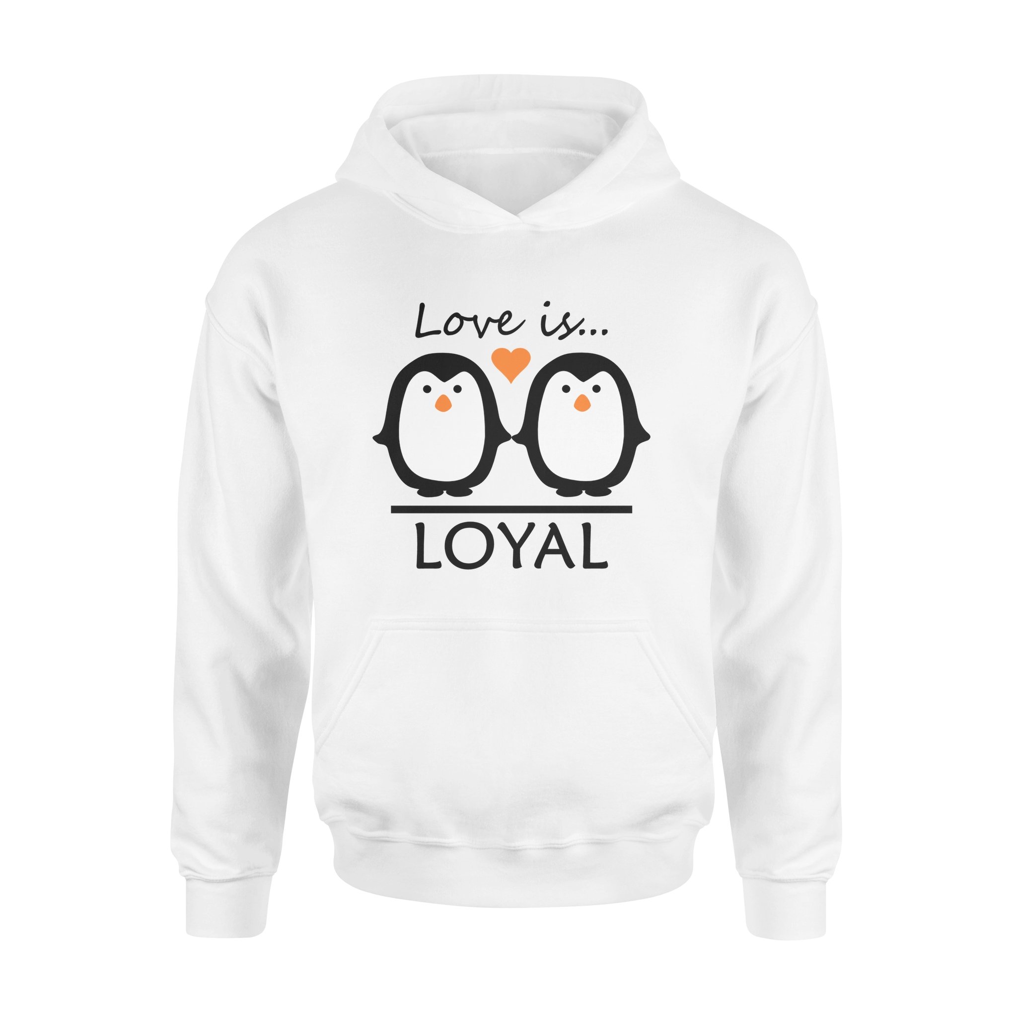 Penguin Love Valentine Gift – Standard Hoodie