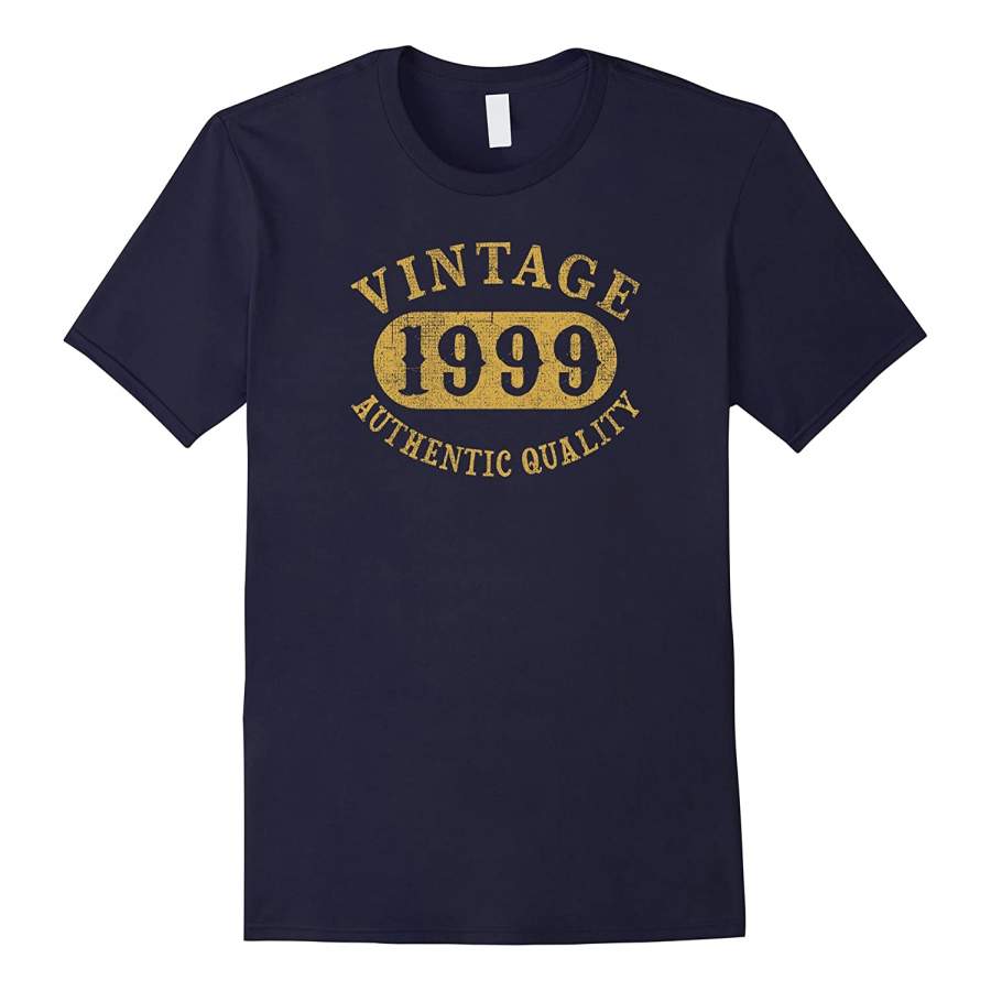 18 years old 18th B-day Birthday Gift Vintage 1999 T-Shirt