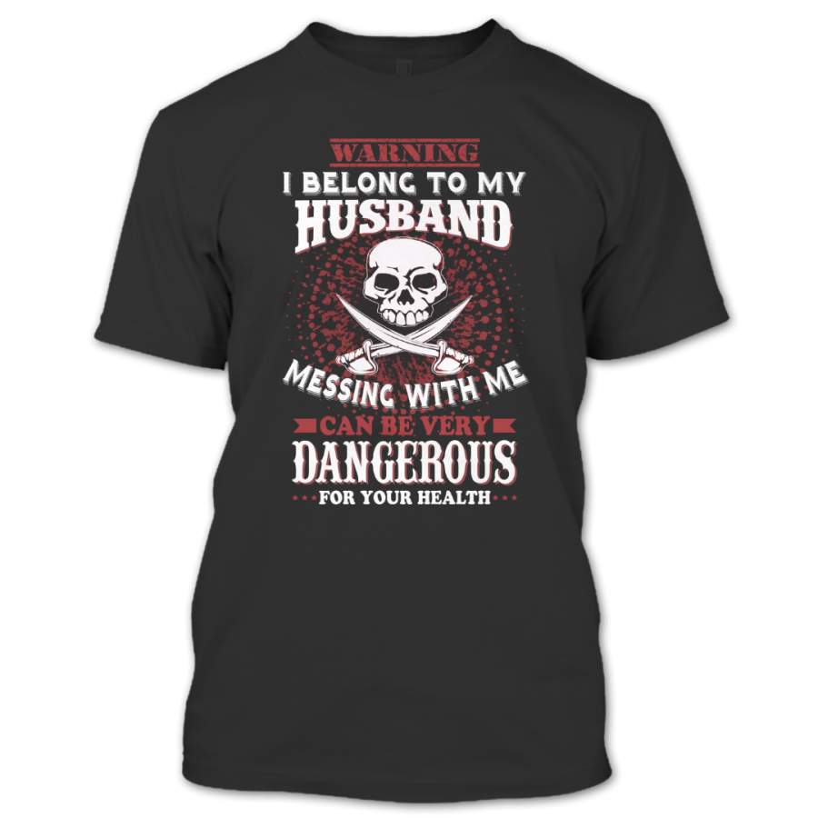 I Belong To My Husband T Shirt, Couple Shirt, Awesome Shirt