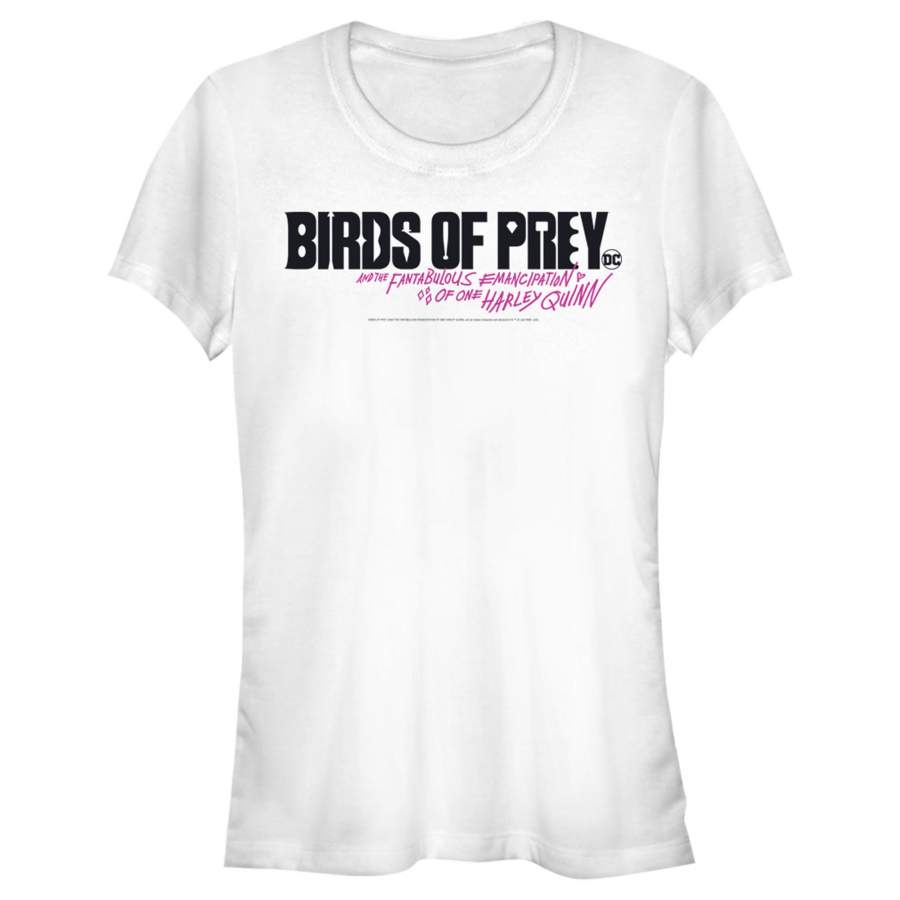 Birds of Prey Junior’s Classic Logo  T Shirt