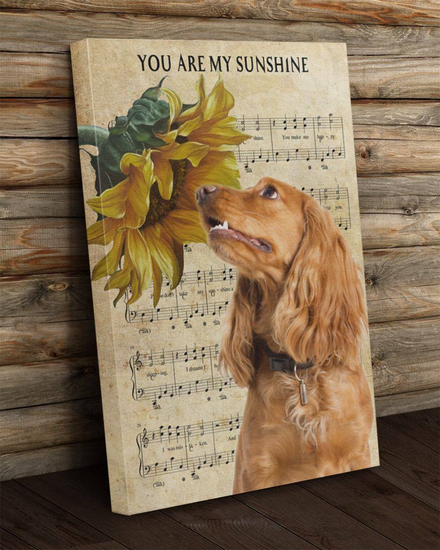 You Are My SunshineCanvas Gift for Friend Birthday Gift Warm Home Decor Wall Art Visual Art