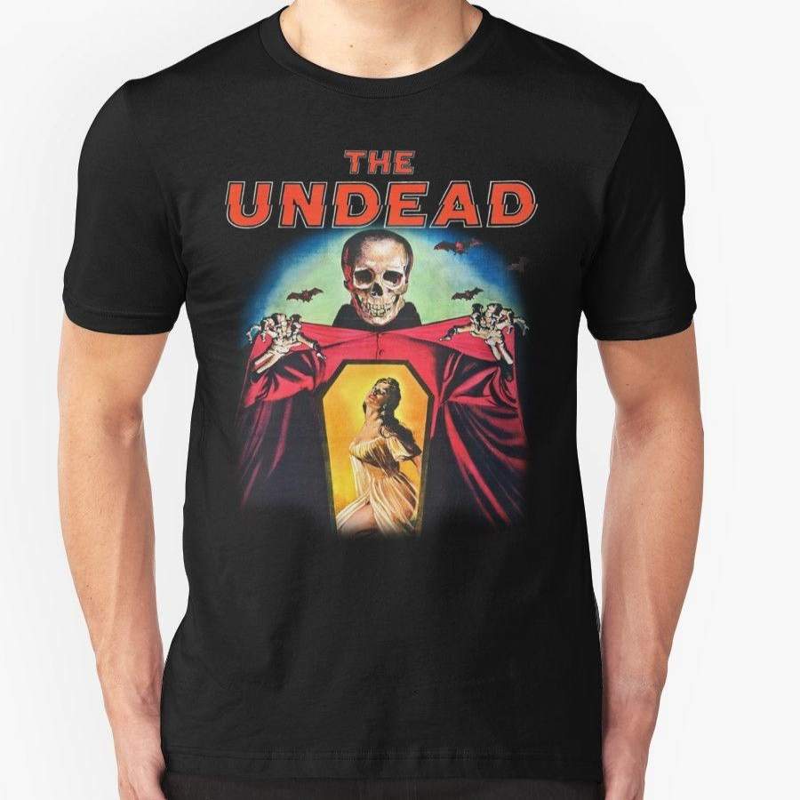 The Undead Male T Shirt 1950’S Movie Film Horror Retro Vintage Birthday Present