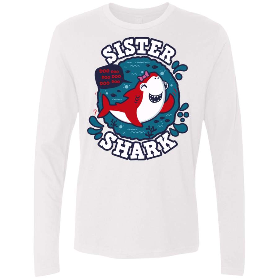 Shark Family trazo – Sister Men’s Premium Long Sleeve