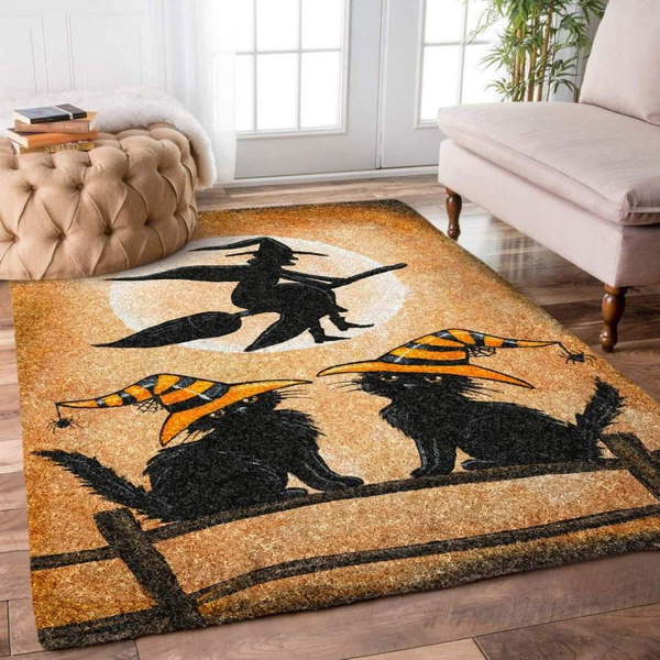 Halloween Cat Rug RCDD81F17389