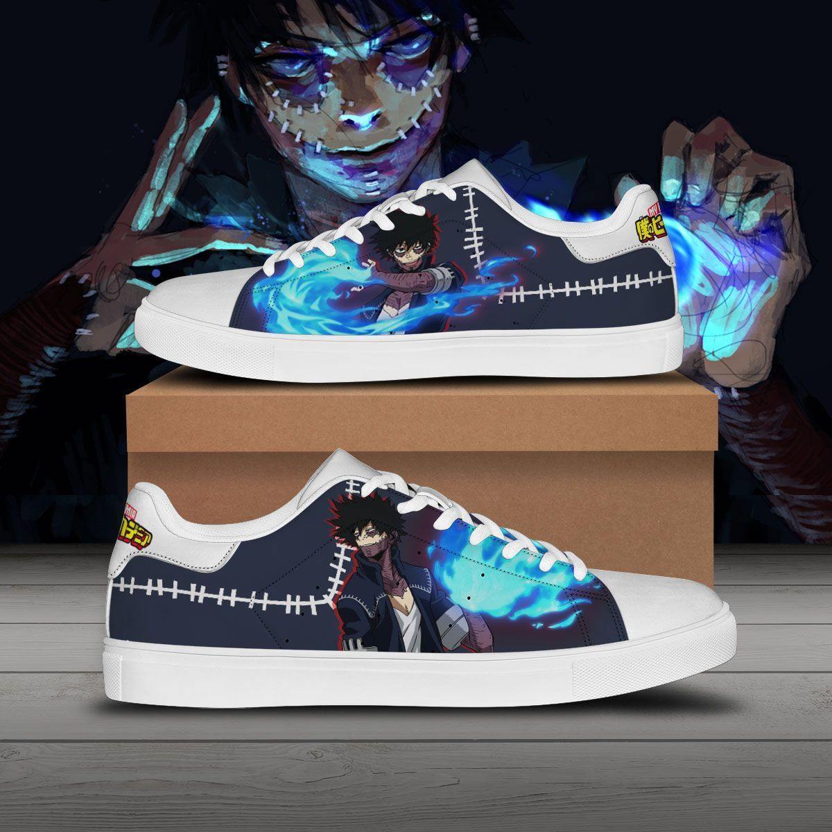 Dabi Skate Sneakers My Hero Academia Custom Anime Shoes