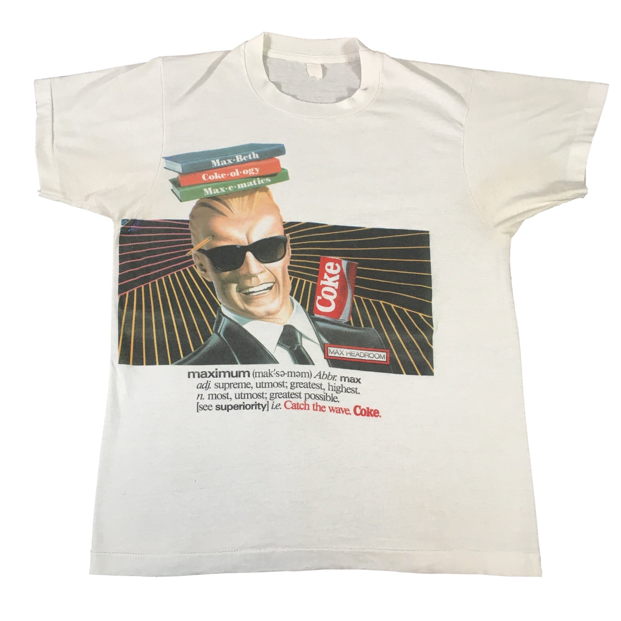 Vintage Max Headroom “Coke” T-Shirt