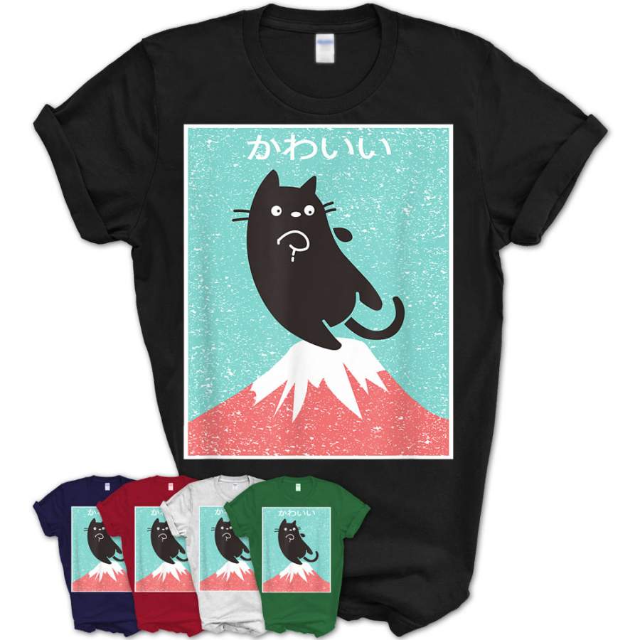 Vintage Anime Cat Japanese Kawaii Kitten Shirt – Teezou Store