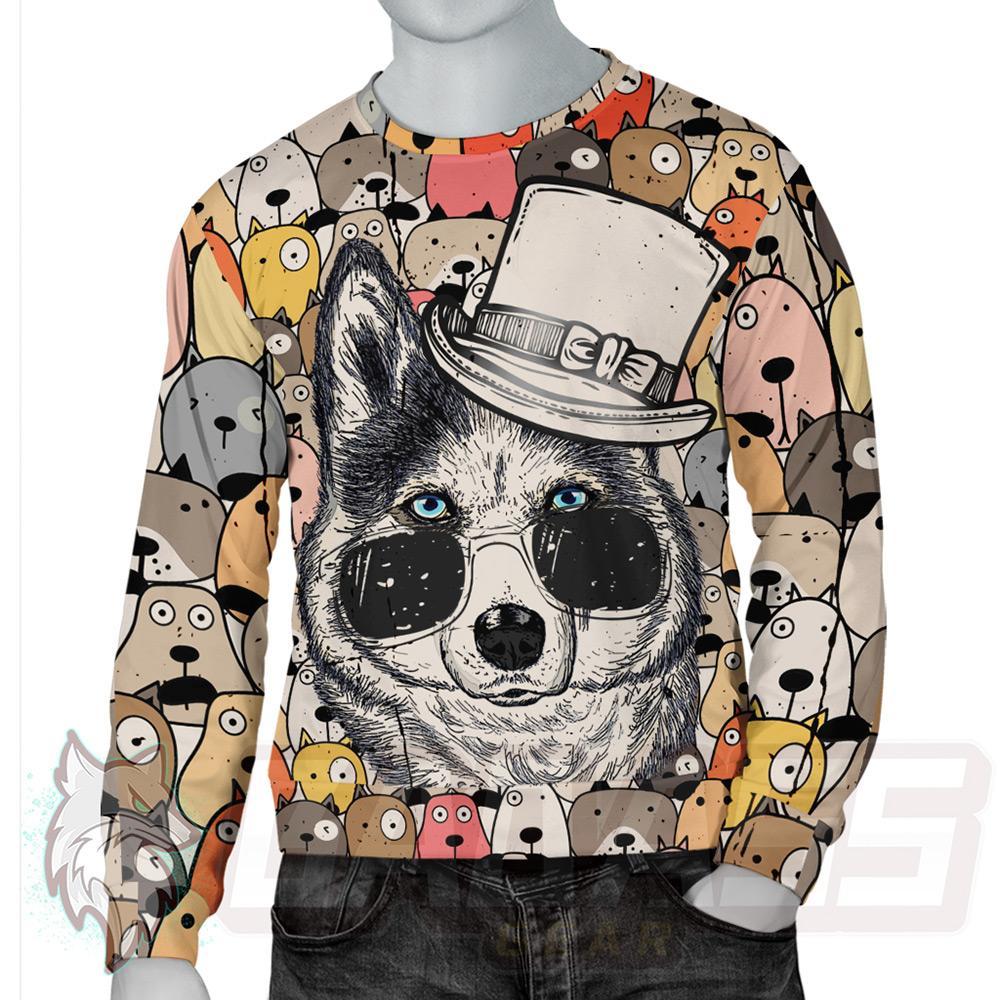 Husky Top Hat HUK-0015 Unisex Sweatshirt