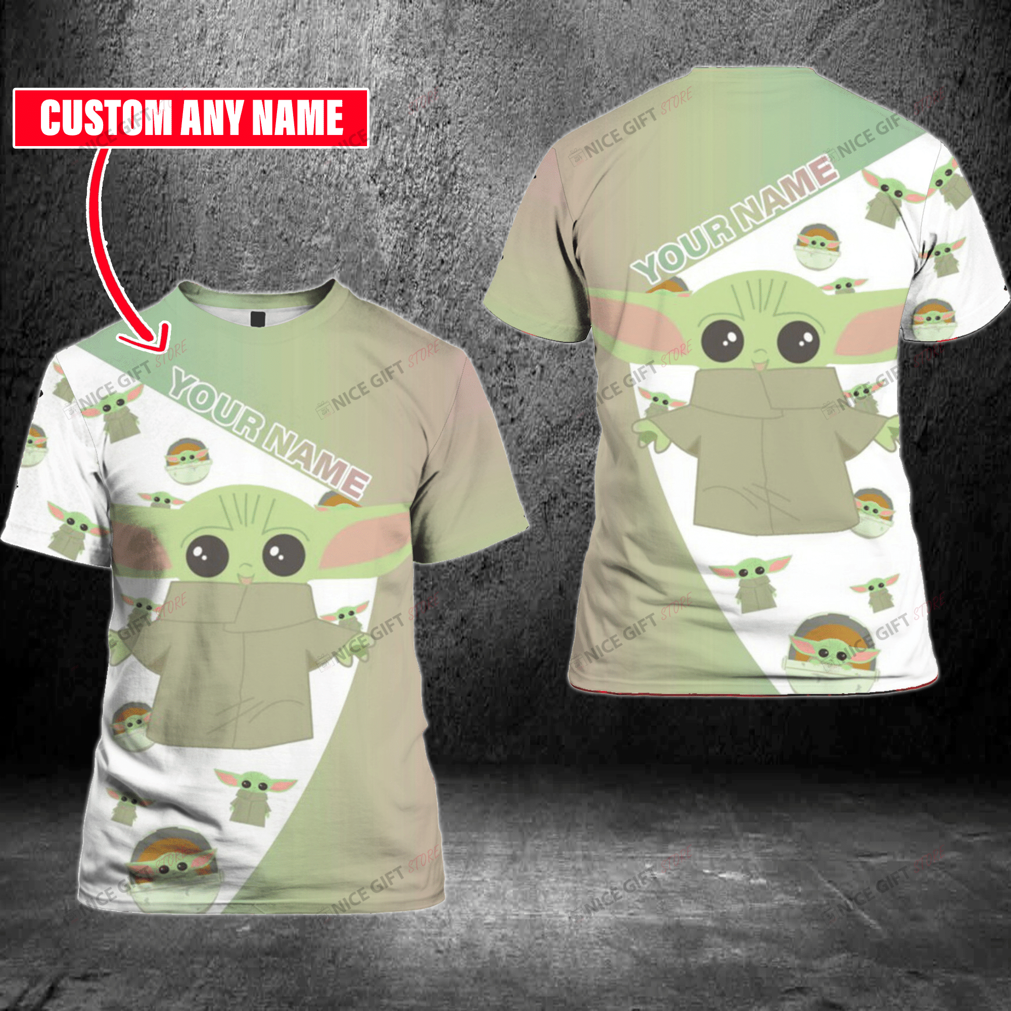 Grogu Personalized 3D T-Shirt 3Ts-E1B6