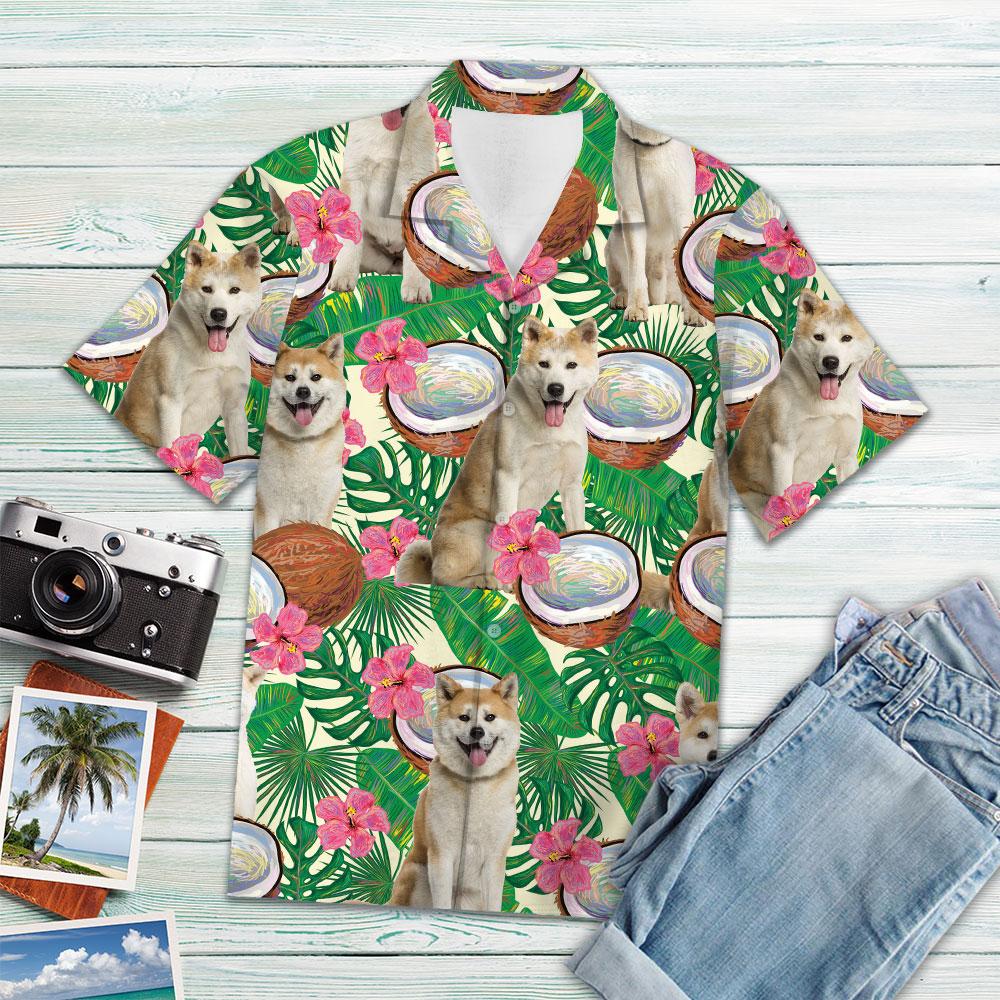 Akita Tropical Coconut G5731- Hawaiian Shirt