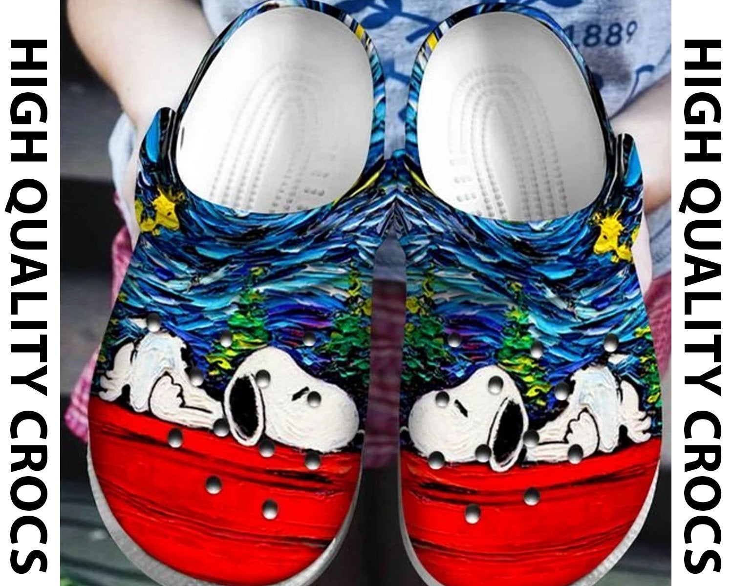Snoopy Crocs Crocband Clog - EmprintsTOP