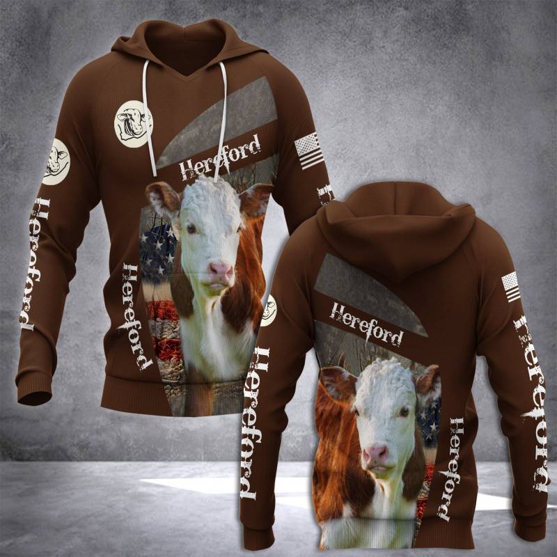 Animal Cale Animal Hereford V45G Hoodie