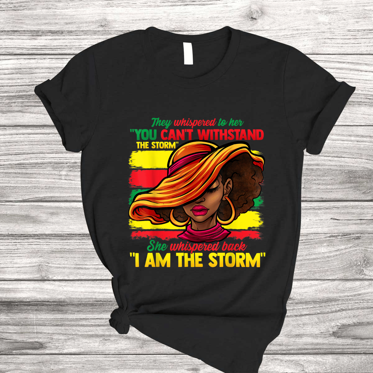 Proud Black African American I’M The Storem Ladies Black History Month, Juneteenth T Shirt