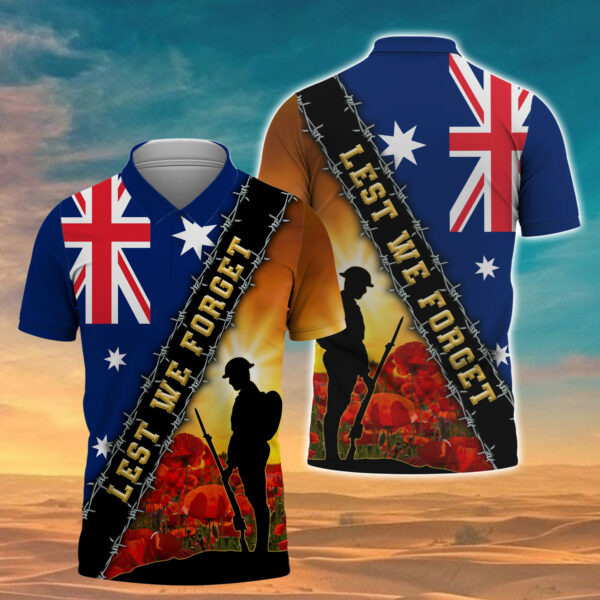 Veteran Au, Let We Forget 3D Shirts