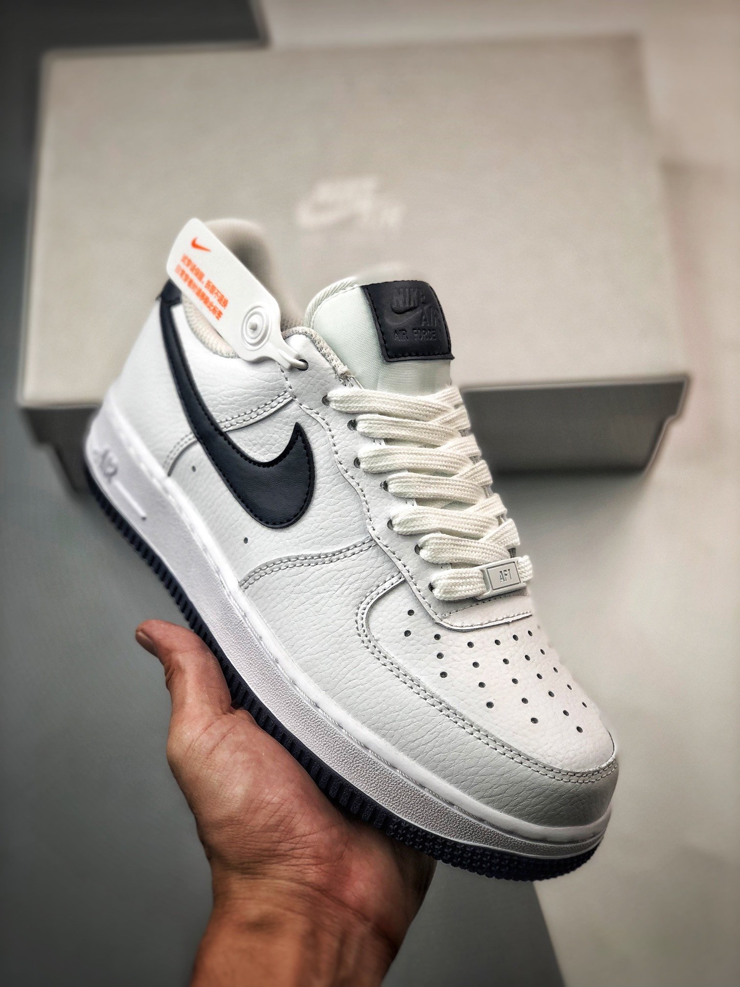 Nike Air Force 1 Low 07 White Obsidian AH0287-108 5340362