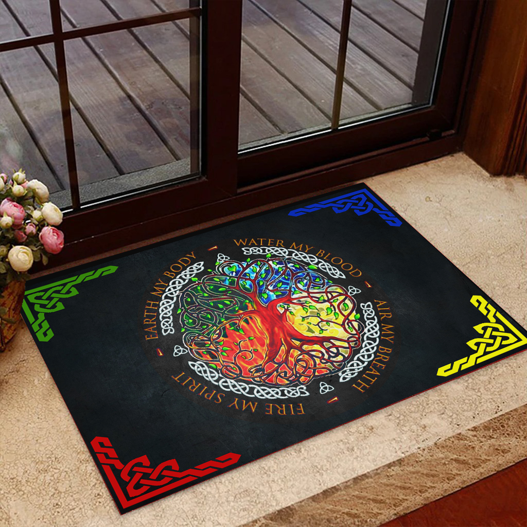 Tree Of Life 3D All Over Printed Doormat