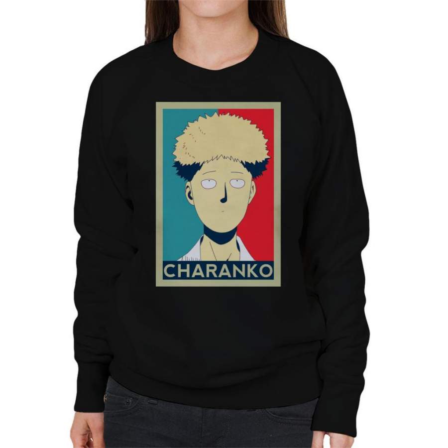 One Punch Man Charanko Hope Poster Women’s Sweatshirt