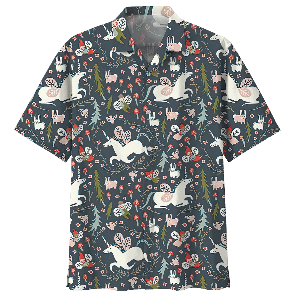 Unicorn Hawaiian Shirt 661373