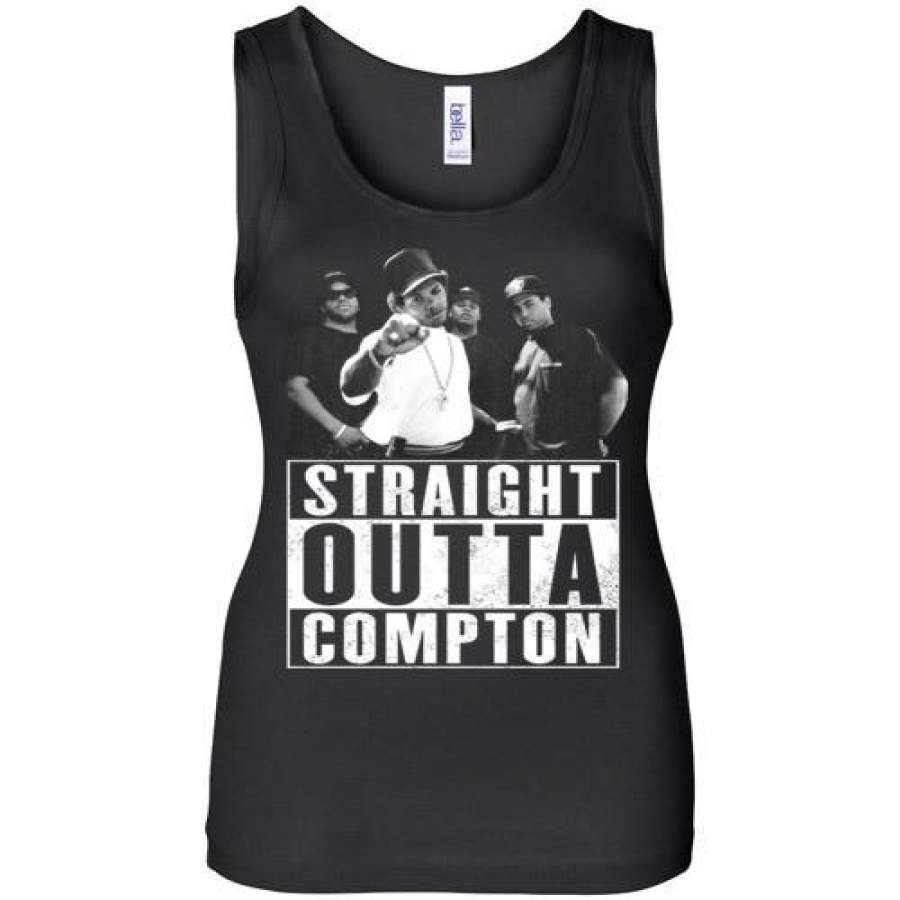 Nwa Straight Outta Compton Dr Dre Eazy E Ice Cube Mc Ren V7 Bella Wide Strap Tank Micalshop