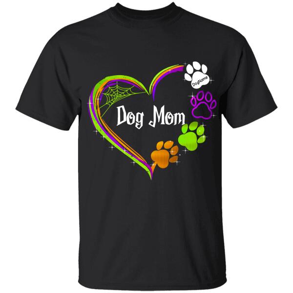 Dog Mom Halloween Personalized Dog T-Shirt Ts-Tu219