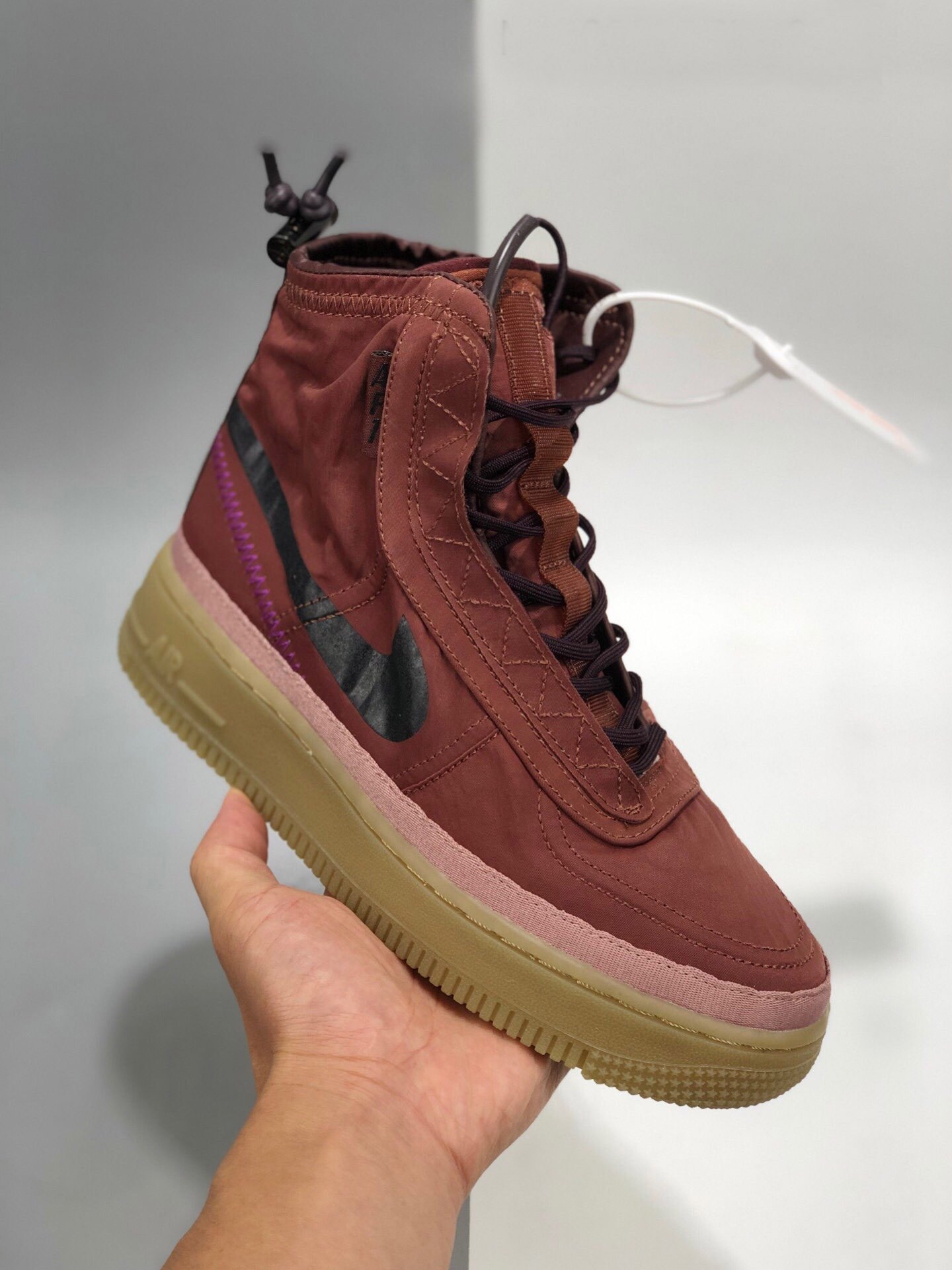 Nike Air Force 1 Shell Maroon BQ6096-200 5339997