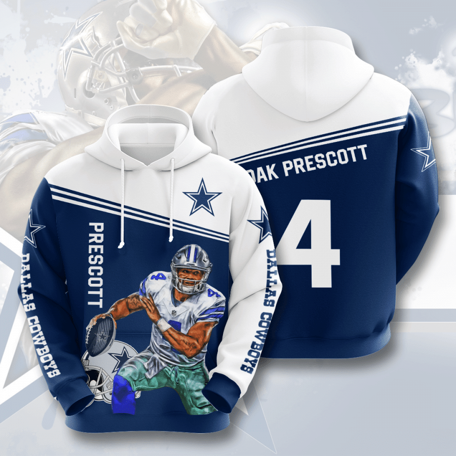 Dak Prescott Dallas Cowboys Dallas Cowboys 3 Unisex 3D Hoodie Gift For Fans