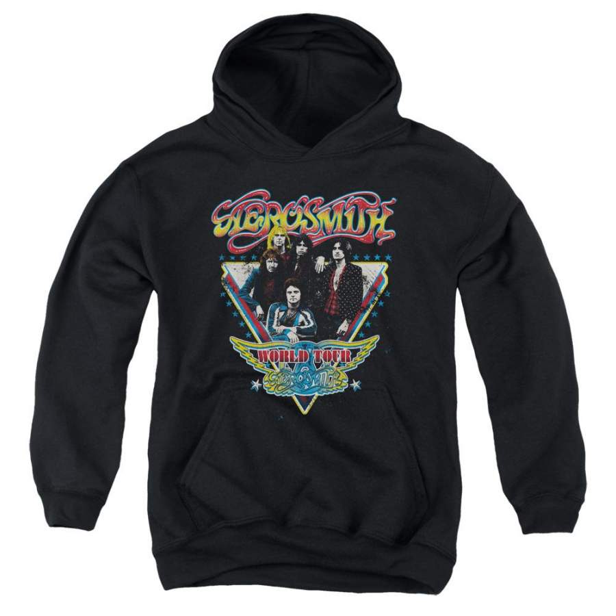 Aerosmith – Triangle Stars Youth Pull Over Hoodie