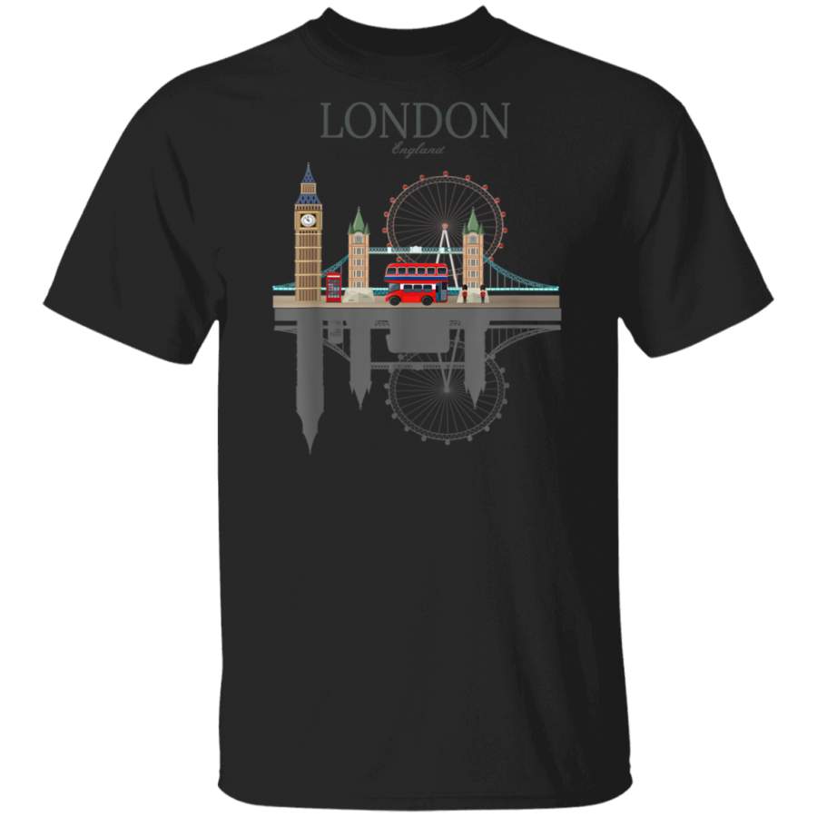 London Souvenir City Vintage British UK Men Women Gift T Shirt