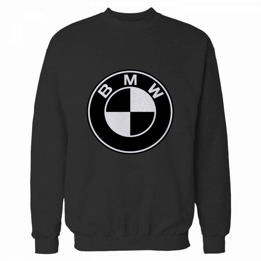 Bmw Black White Emblem Logo Sweatshirt