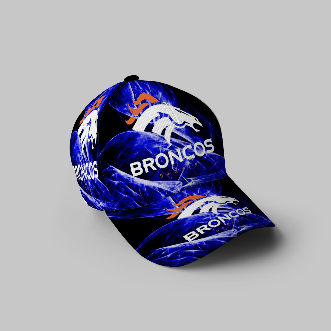 Denver Broncos Emblem V44 3D Printing Baseball Cap Classic Hat