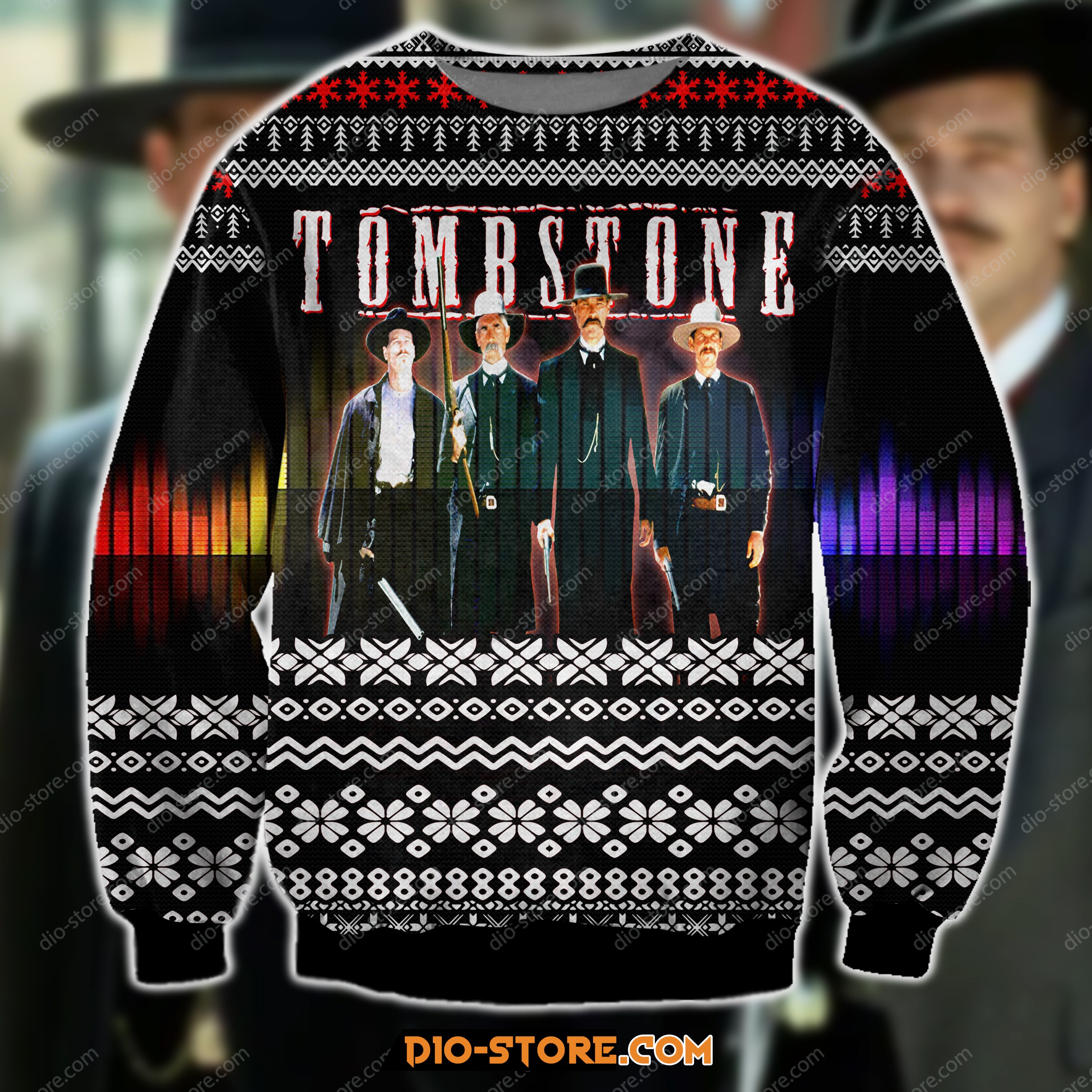 3D Print Knitting Pattern Tombstone Ugly Christmas Sweater