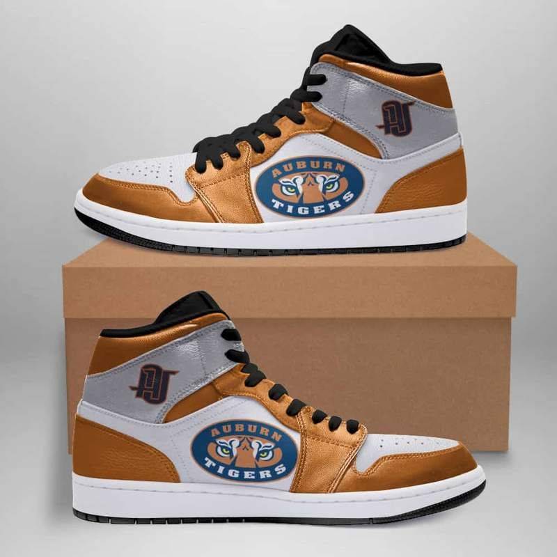 Auburn Tigers American Football Air Jordan Shoes Sport Custom Sneakers